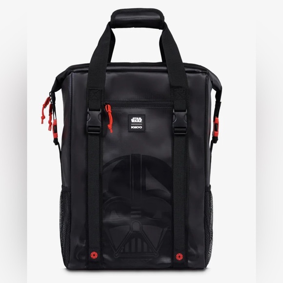 Star Wars Darth Vader Backpack Insulated Cooler 28-Can Capacity NWT - Picture 9 of 9